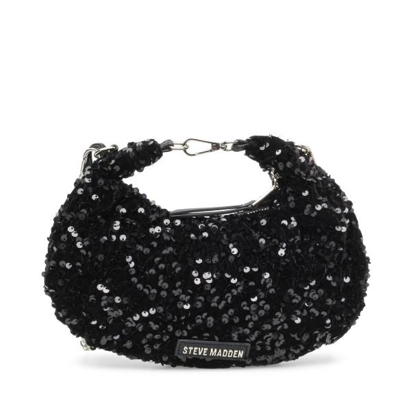 Bolsas Crossbody Steve Madden Bbrenda Sequins Feminino Pretas | SM-029HD