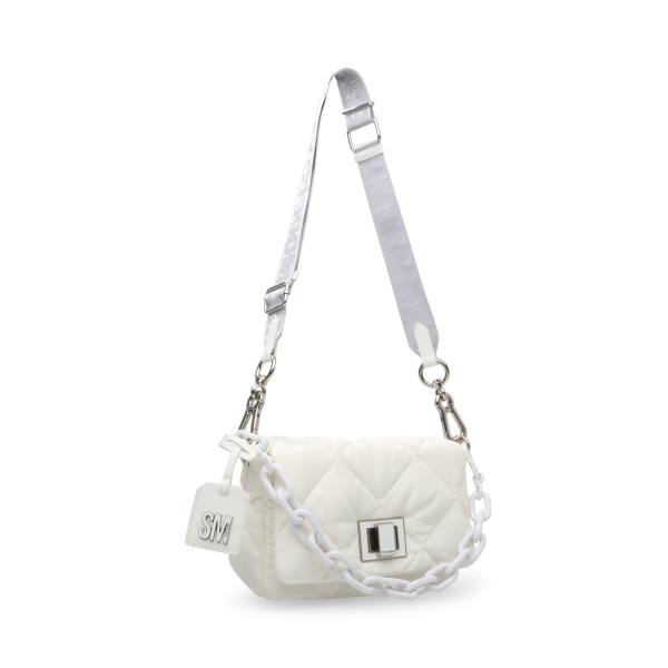 Bolsas Crossbody Steve Madden Bcelyn Feminino Branco | SM-078LT