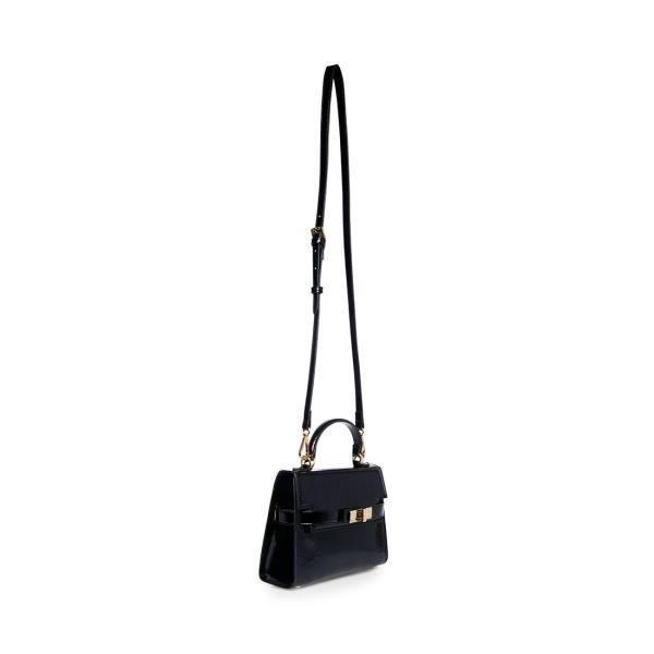 Bolsas Crossbody Steve Madden Bdignify Envernizados Feminino Pretas | SM-036FK