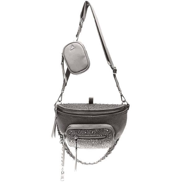 Bolsas Crossbody Steve Madden Bmaxima Charcoal Feminino Cinzentas | SM-243YO