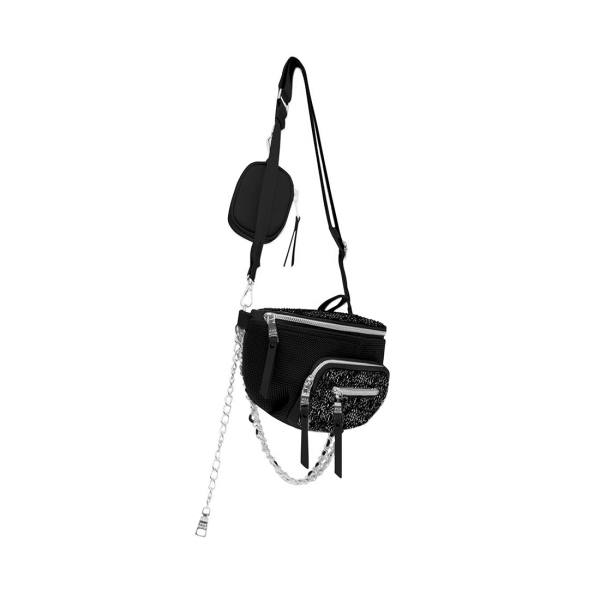 Bolsas Crossbody Steve Madden Bmaxima Feminino Pretas | SM-298CI