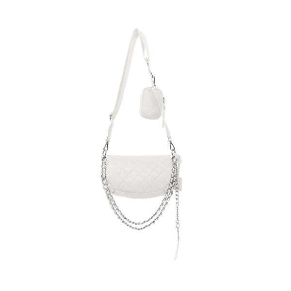 Bolsas Crossbody Steve Madden Bpossess Feminino Branco | SM-287BH