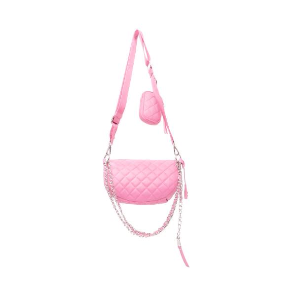 Bolsas Crossbody Steve Madden Bpossess Feminino Rosa | SM-761RA