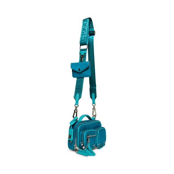 Bolsas Crossbody Steve Madden Bronda Teal Feminino Turquesa | SM-682WA