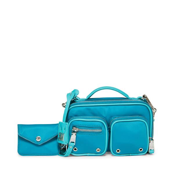 Bolsas Crossbody Steve Madden Bronda Teal Feminino Turquesa | SM-682WA