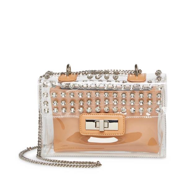 Bolsas Crossbody Steve Madden Bskyler Feminino Clear | SM-469RB