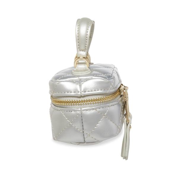 Bolsas Crossbody Steve Madden Bvanity Mini Feminino Prateadas | SM-573RZ