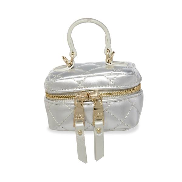 Bolsas Crossbody Steve Madden Bvanity Mini Feminino Prateadas | SM-573RZ