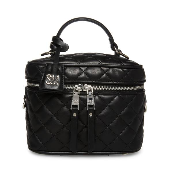 Bolsas Crossbody Steve Madden Bvanity Quilted Feminino Pretas | SM-803TO