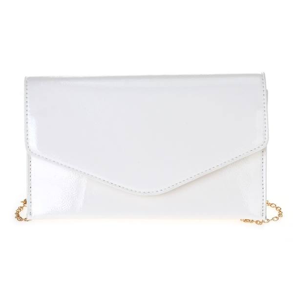 Bolsas Crossbody Steve Madden Bworldly Envernizados Feminino Branco | SM-671ZC