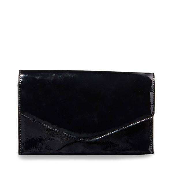 Bolsas De Mao Steve Madden Bworldly Envernizados Feminino Pretas | SM-710NR