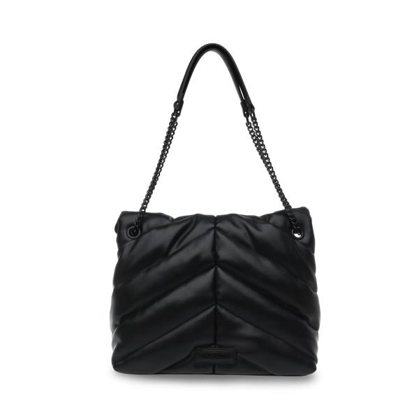 Bolsas De Ombro Steve Madden Bbritta Feminino Pretas | SM-501FU