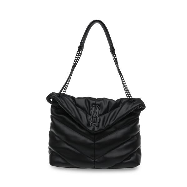 Bolsas De Ombro Steve Madden Bbritta Feminino Pretas | SM-501FU