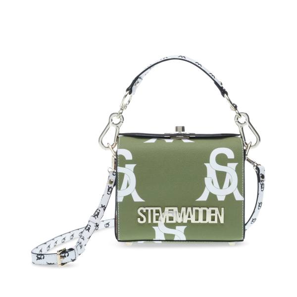 Bolsas De Ombro Steve Madden Bkinder Feminino Verde Oliva Multicoloridas | SM-391KU