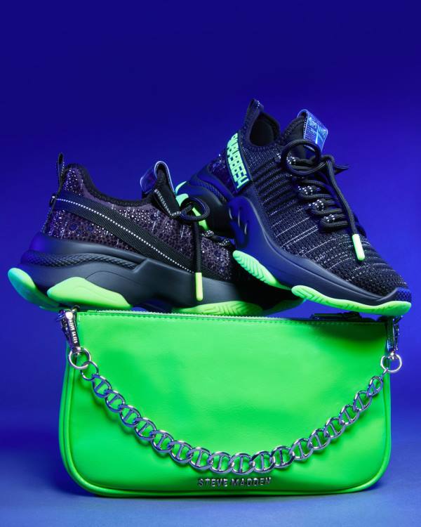 Bolsas De Ombro Steve Madden Bmaxy Lime Feminino Luz Verdes | SM-673HA