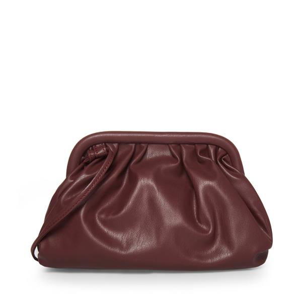 Bolsas De Ombro Steve Madden Bnikki Burgundy Feminino Bordeaux | SM-574DF