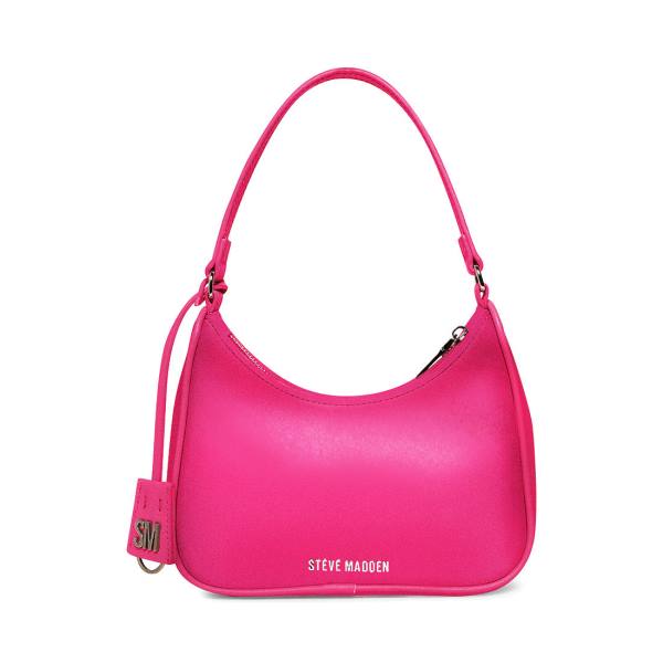 Bolsas De Ombro Steve Madden Bpaula Satin Feminino Rosa | SM-628DI