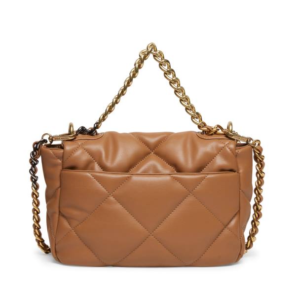 Bolsas De Ombro Steve Madden Bterra Camel Feminino Marrom | SM-983KW