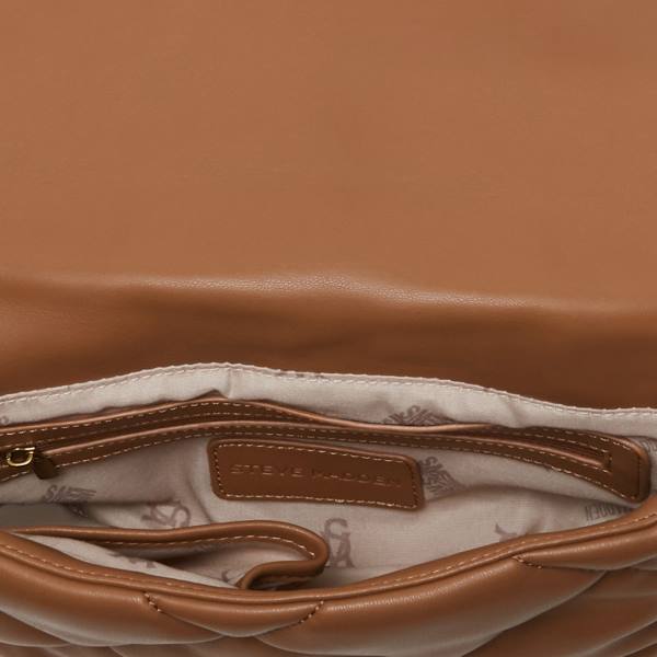 Bolsas De Ombro Steve Madden Bterra Camel Feminino Marrom | SM-983KW