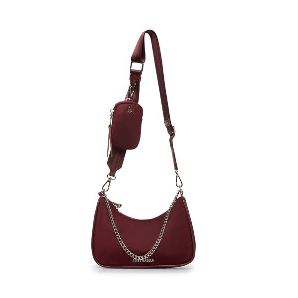 Bolsas De Ombro Steve Madden Bvital Burgundy Feminino Bordeaux | SM-127QH