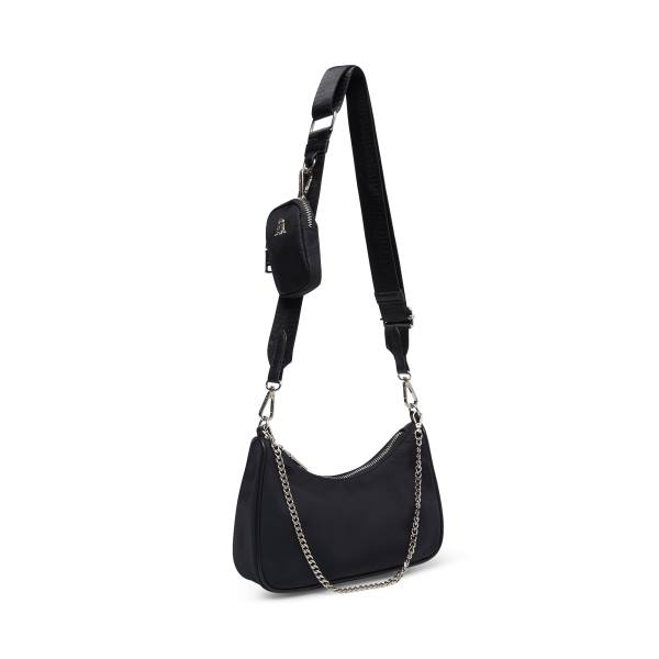 Bolsas De Ombro Steve Madden Bvital Feminino Pretas | SM-592HU