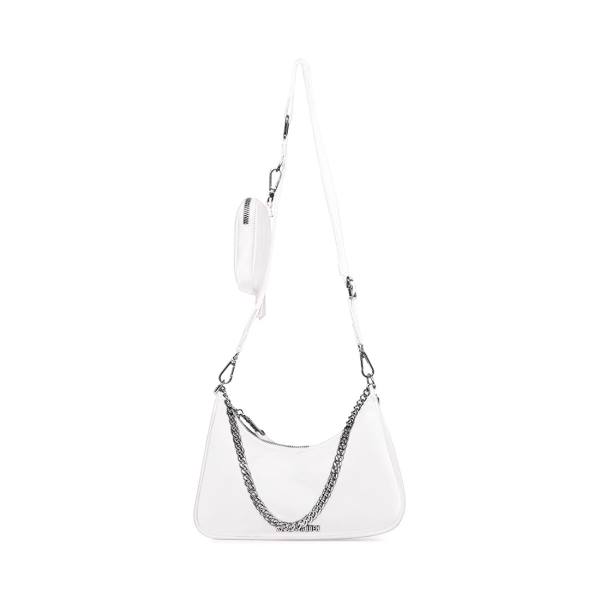 Bolsas De Ombro Steve Madden Bvital Feminino Branco | SM-627TS