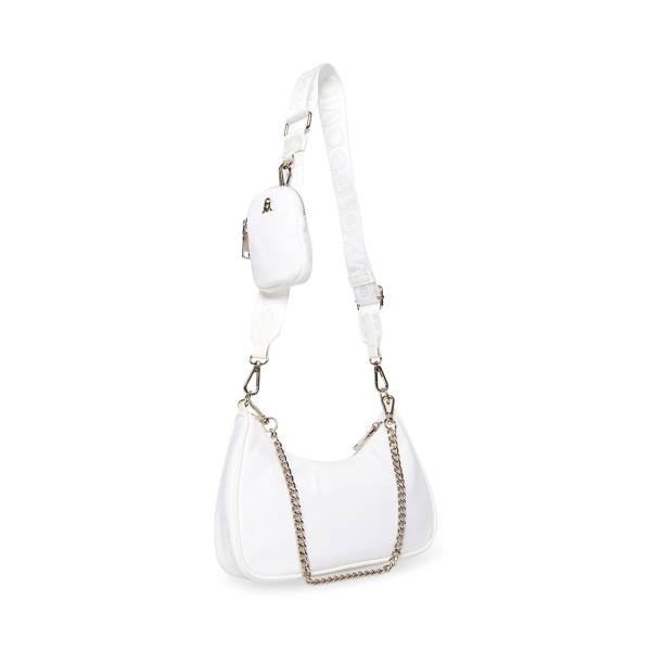 Bolsas De Ombro Steve Madden Bvital Feminino Branco | SM-627TS