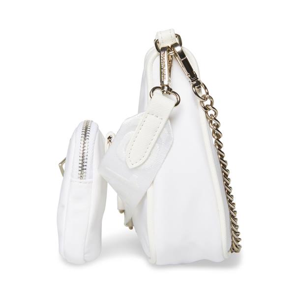 Bolsas De Ombro Steve Madden Bvital Feminino Branco | SM-627TS