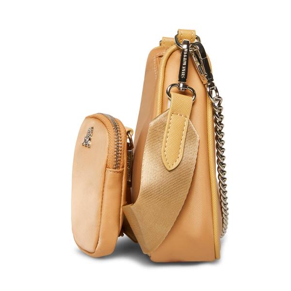 Bolsas De Ombro Steve Madden Bvital Tan Feminino Bege | SM-790YK