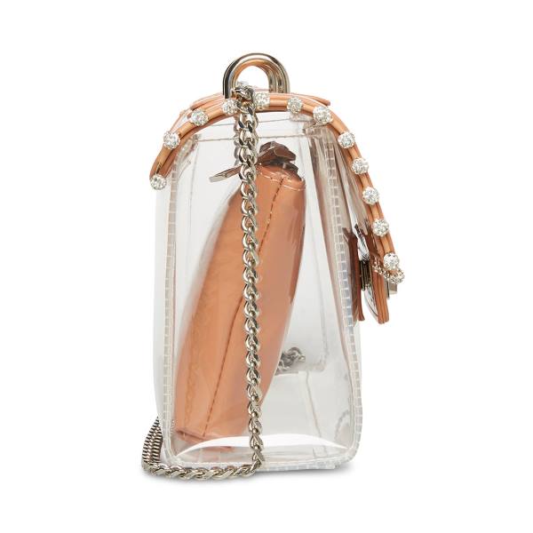 Bolsas De Ombro Steve Madden Bvyper Camel Envernizados Feminino Marrom | SM-123PE