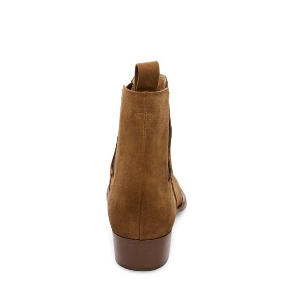 Botas Steve Madden Dex Tan Camurça Masculino Marrom | SM-915UO