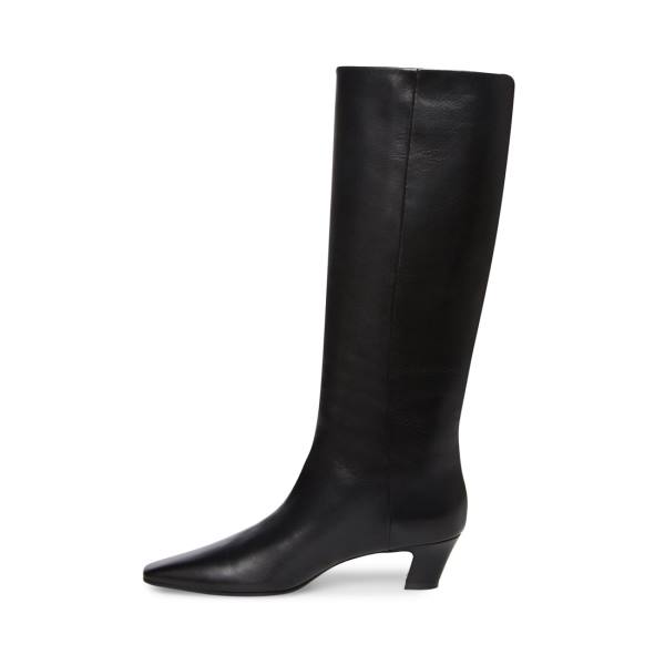 Botas Steve Madden Empire Couro Feminino Pretas | SM-625KR