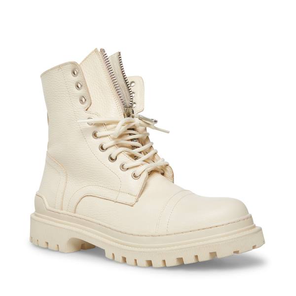 Botas Steve Madden Guard Bone Masculino Bege | SM-745JV