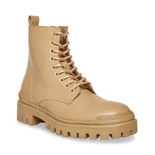 Botas Steve Madden Halen2 Sand Masculino Marrom | SM-831KR