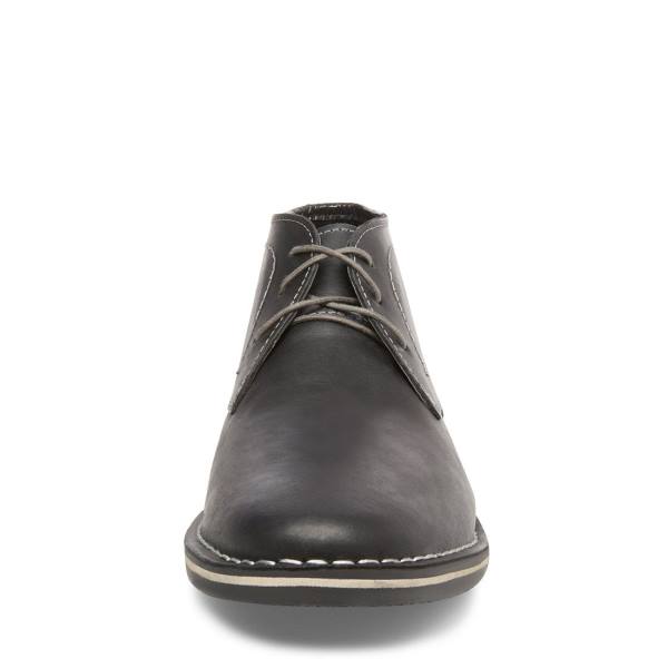 Botas Steve Madden Harken Couro Masculino Pretas | SM-529GY