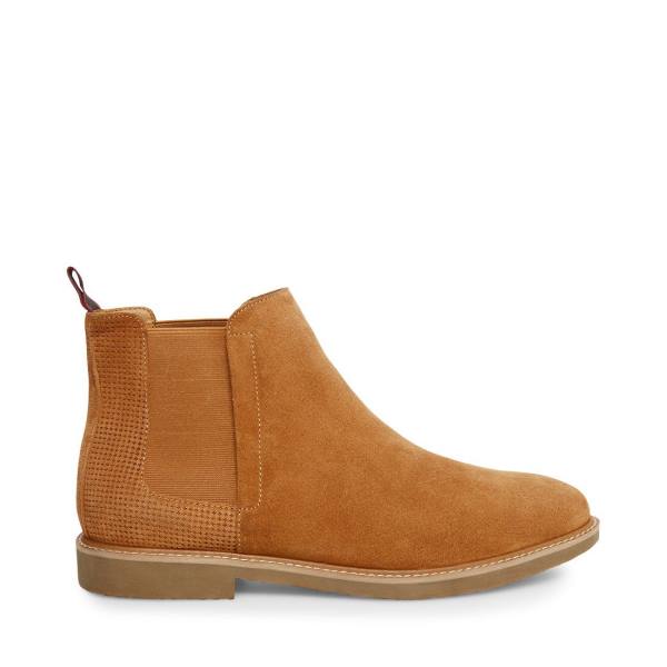 Botas Steve Madden Highlyte Tan Camurça Masculino Marrom | SM-203XC