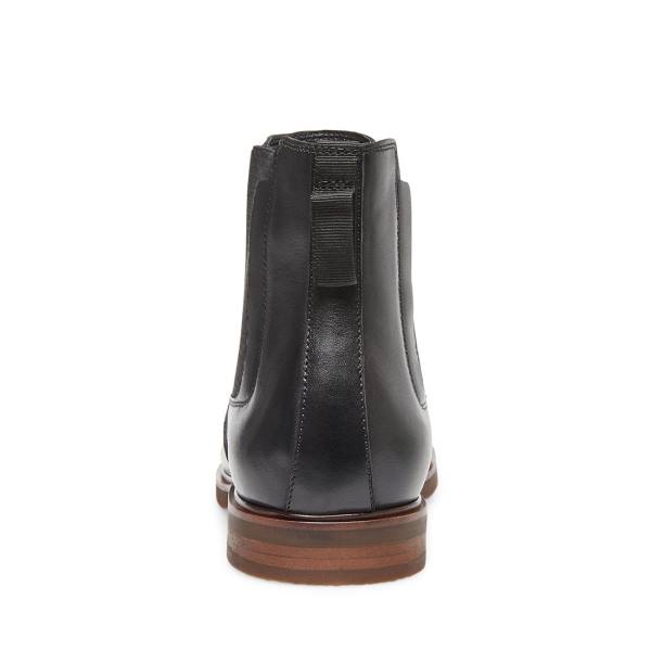 Botas Steve Madden Informor Couro Masculino Pretas | SM-390HO