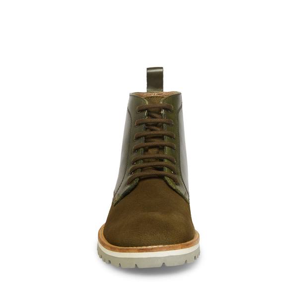 Botas Steve Madden Kamryn Masculino Caqui | SM-532BY