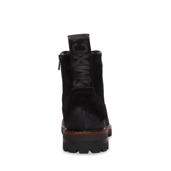 Botas Steve Madden Mackee Camurça Masculino Pretas | SM-358RQ