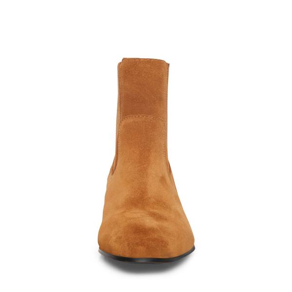 Botas Steve Madden Pierre Tan Camurça Masculino Marrom | SM-718JZ