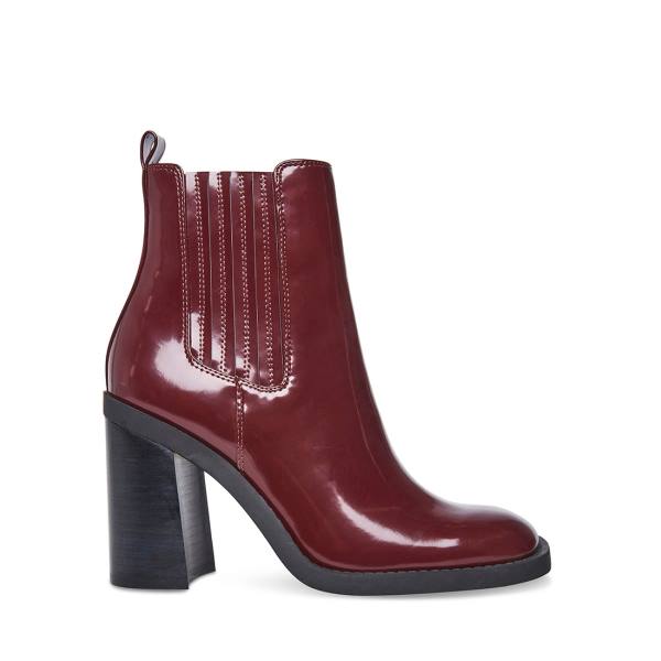 Botins Steve Madden Acker Burgundy Feminino Bordeaux | SM-847OI