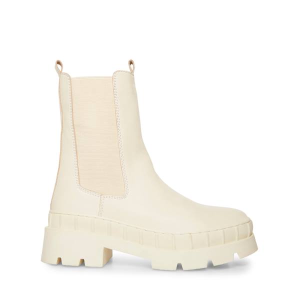 Botins Steve Madden Barclay Sand Couro Feminino Marrom | SM-725PX