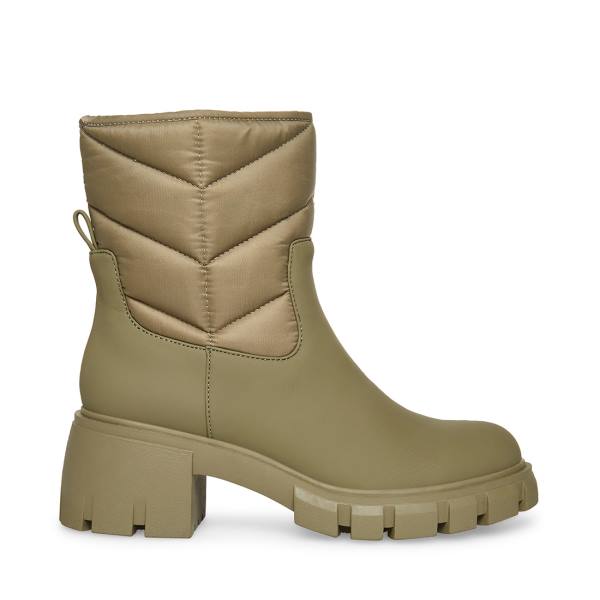 Botins Steve Madden Haldan Feminino Verdes | SM-749YU