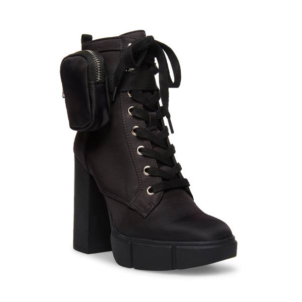 Botins Steve Madden Herrick Feminino Pretas | SM-983GO