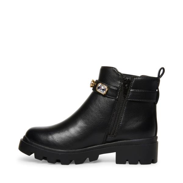 Botins Steve Madden Jamulet Criança Pretas | SM-496XF