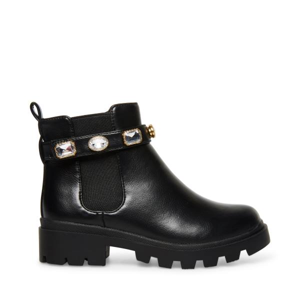 Botins Steve Madden Jamulet Criança Pretas | SM-496XF