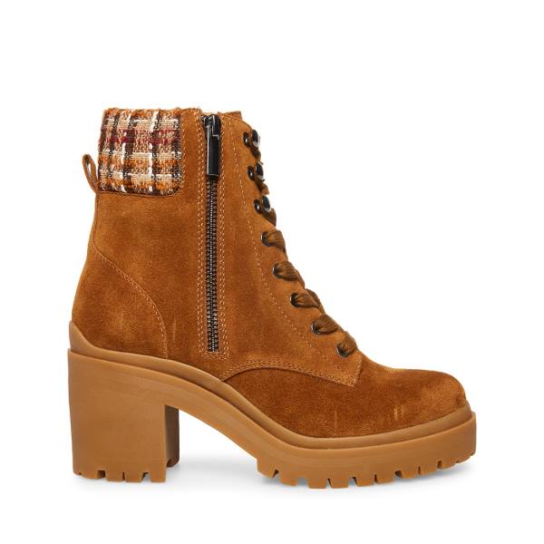 Botins Steve Madden Jaydin-f Camurça Feminino Marrom | SM-742LB