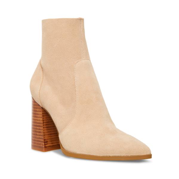 Botins Steve Madden Julina Taupe Camurça Feminino Cinzentas Marrom | SM-462KR