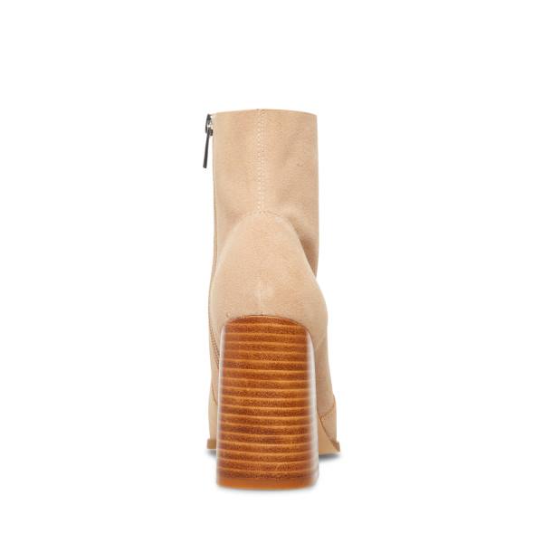 Botins Steve Madden Julina Taupe Camurça Feminino Cinzentas Marrom | SM-462KR