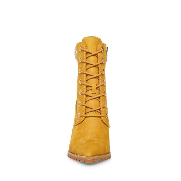 Botins Steve Madden Karmen Tan Feminino Marrom | SM-120OF